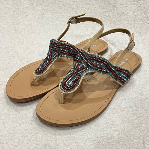 BCBGeneration Berkley Beaded Sandals, Size 9.5 - Picture 4 of 15